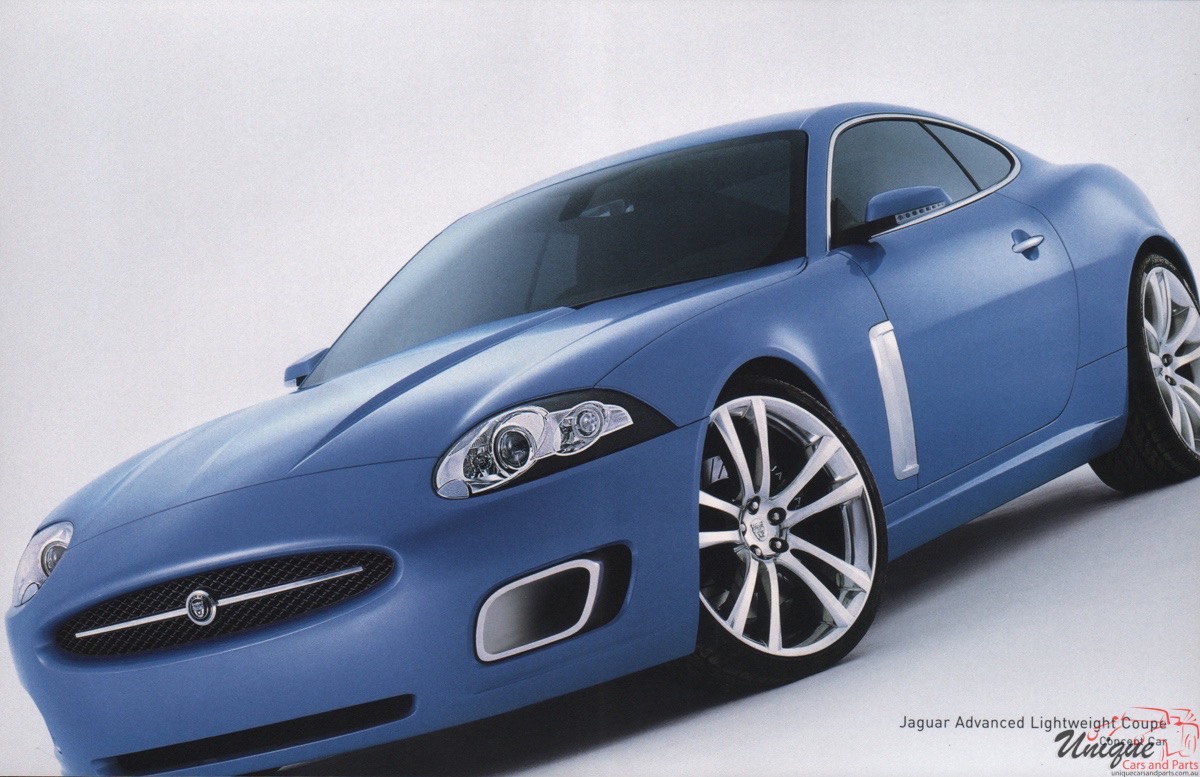 2005 Jaguar Concept Coupe Brochure Page 6